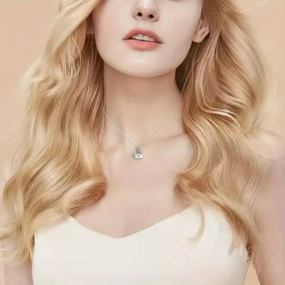 Shopping Bag Charm With Bow & Heart Accents (SKU # 3052) - Picture 4 of 6